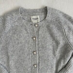 Abercrombie Grey Cardigan